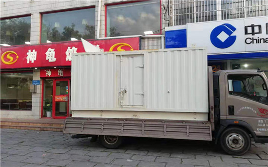 阿里出租发电机施工案例